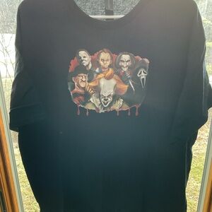 Gildan Black Graphic T-Shirt